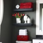 idées déco de salle de bain en noir et blanc