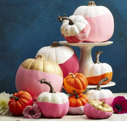 Idées déco pour Halloween conseils pour peindre vos citrouilles
