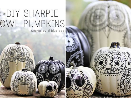 Idées déco pour Halloween conseils pour peindre vos citrouilles
