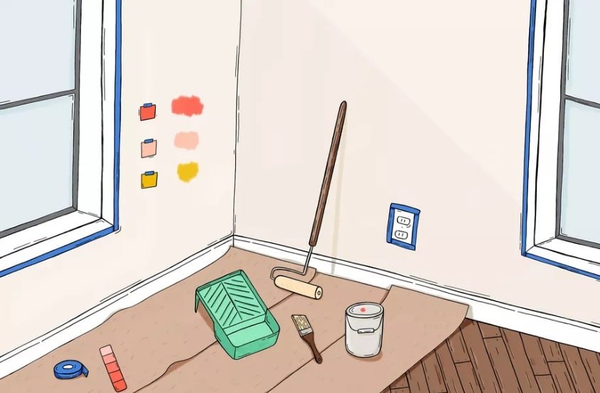 conseils pour repeindre votre intérieur