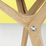 table basse relevable Karim Fargeau Boulon Blanc
