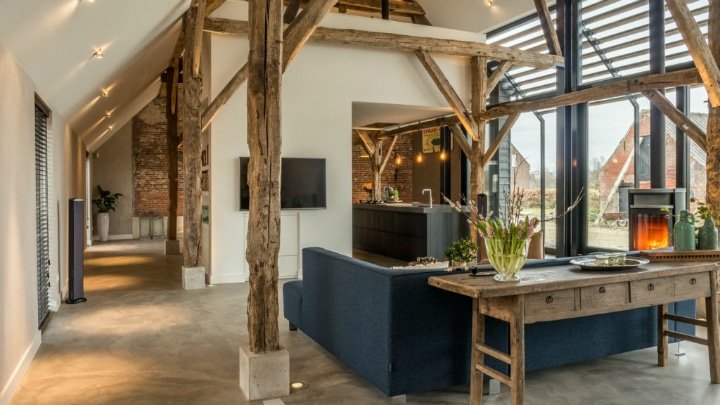 Rénovation d’une ferme by Joep van Os Architecten