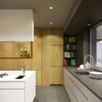 maison contemporaine aux couleurs automnales