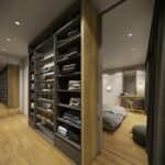 maison contemporaine aux couleurs automnales