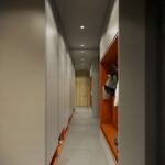 maison contemporaine aux couleurs automnales