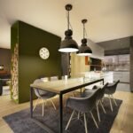 maison contemporaine aux couleurs automnales