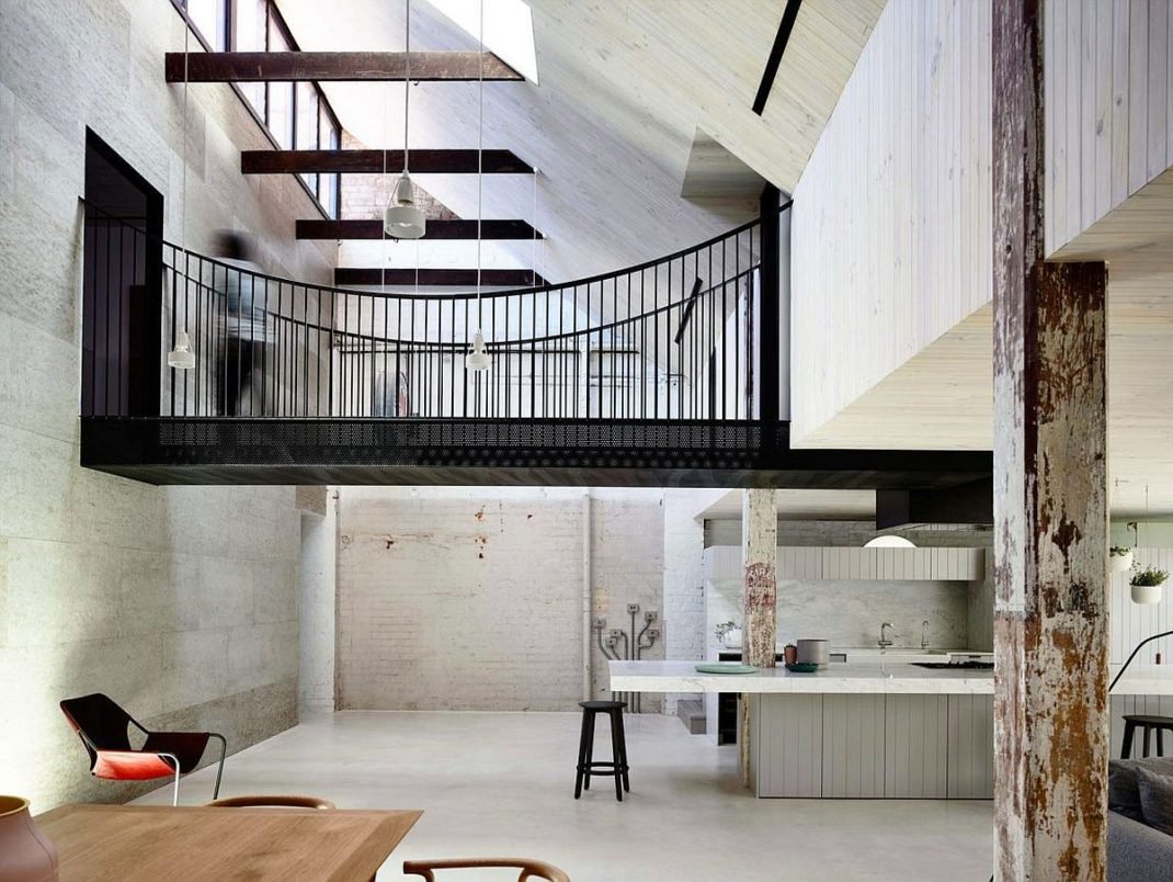 Conception et structuration du Fitzroy Loft Conception et structuration du Fitzroy Loft