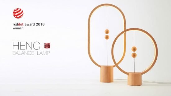Heng Balance - Une lampe design avec interrupteur en lévitation