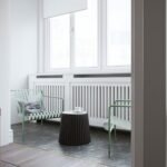 Honey White - Lumière et sophistication moderne dans un appartement de deux chambres