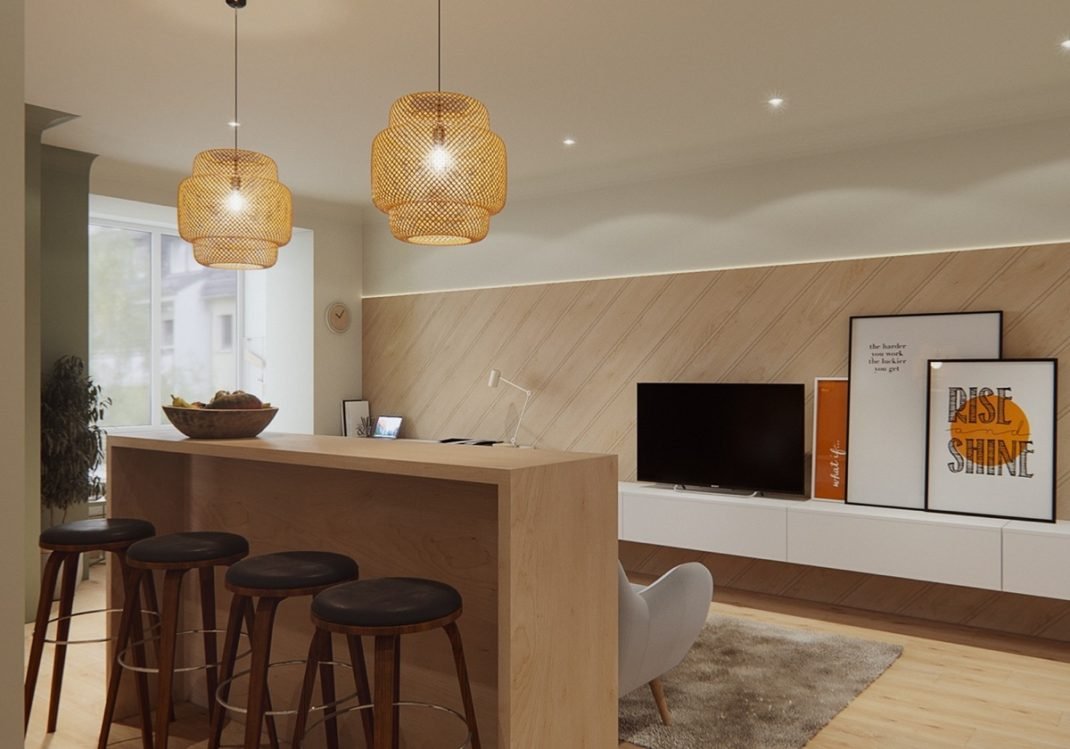 Gagner de l’espace dans un appartement avec une division de l’espace Gagner de l’espace dans un appartement avec une division de l’espace