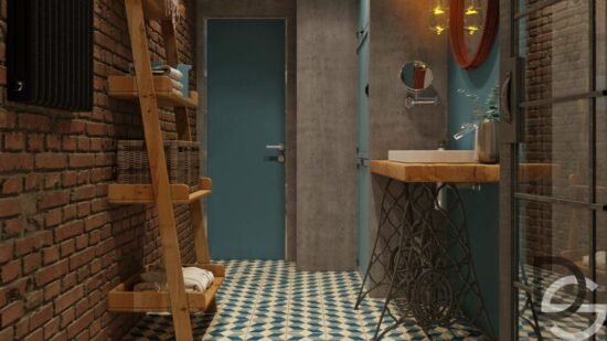 loft industriel bohème