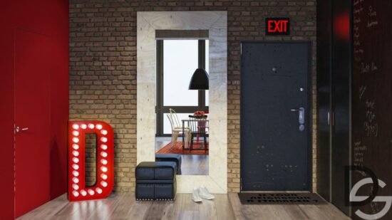 loft industriel bohème