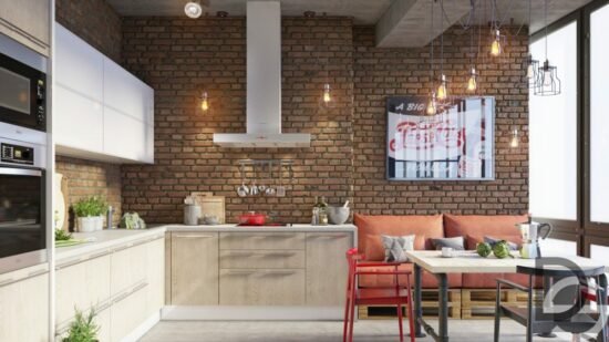loft industriel bohème