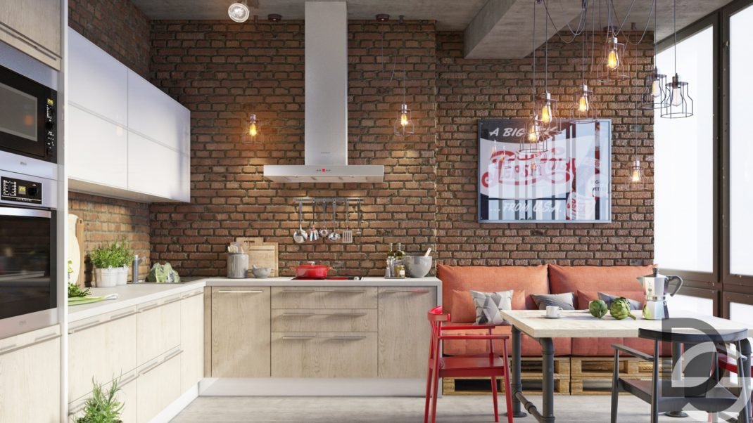 loft industriel bohème