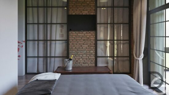 loft industriel bohème