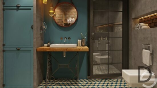 loft industriel bohème