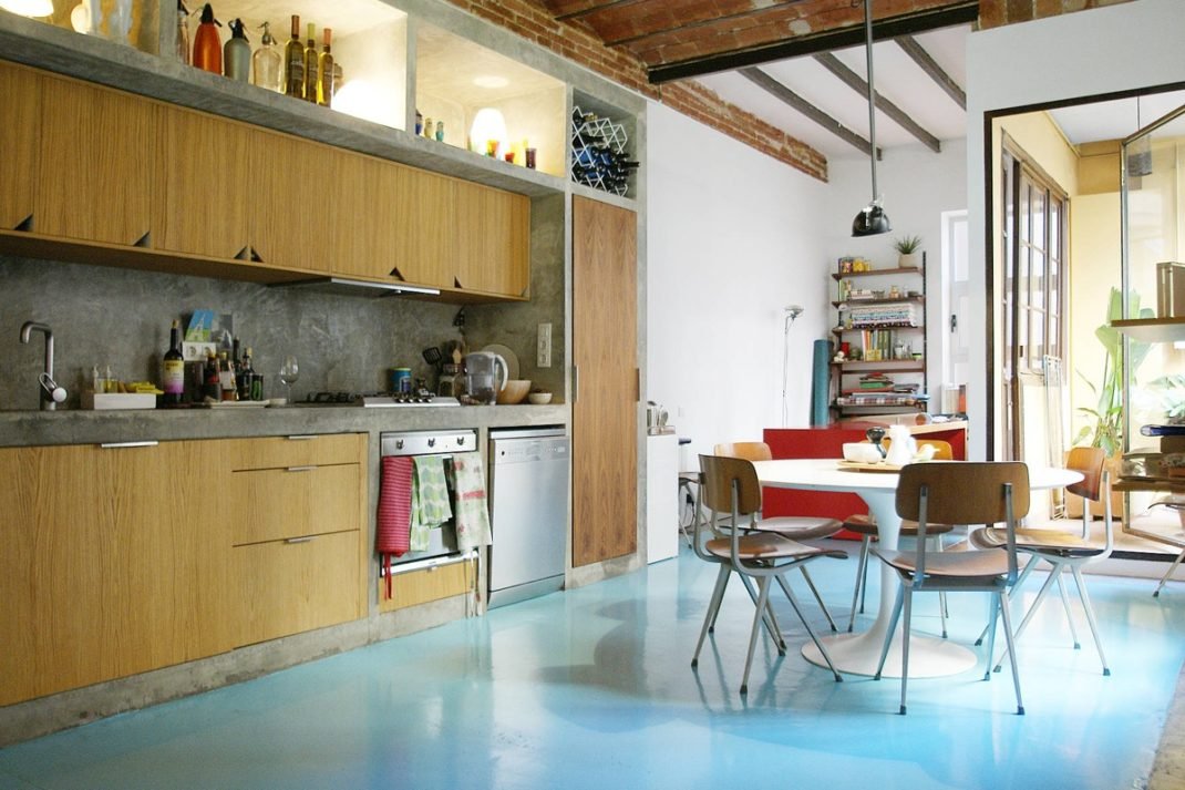 Des cuisines industrielles avec une touche de métal Des cuisines industrielles avec une touche de métal