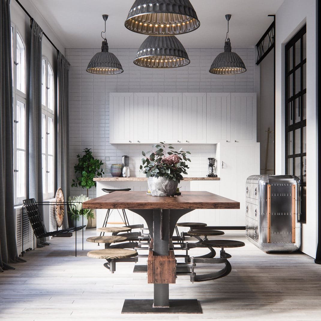cuisine deco industrielle cuisine deco industrielle