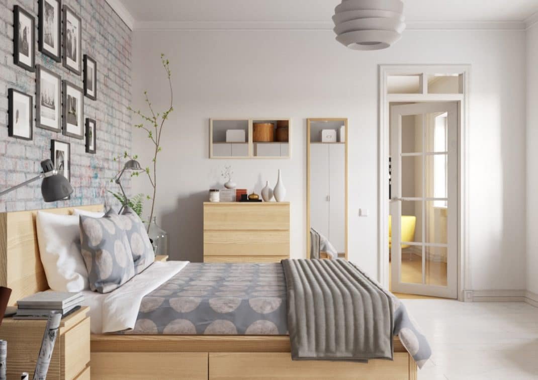 La brique peut a elle seule être la déco d'une chambre et de ses murs La brique peut a elle seule être la déco d'une chambre et de ses murs