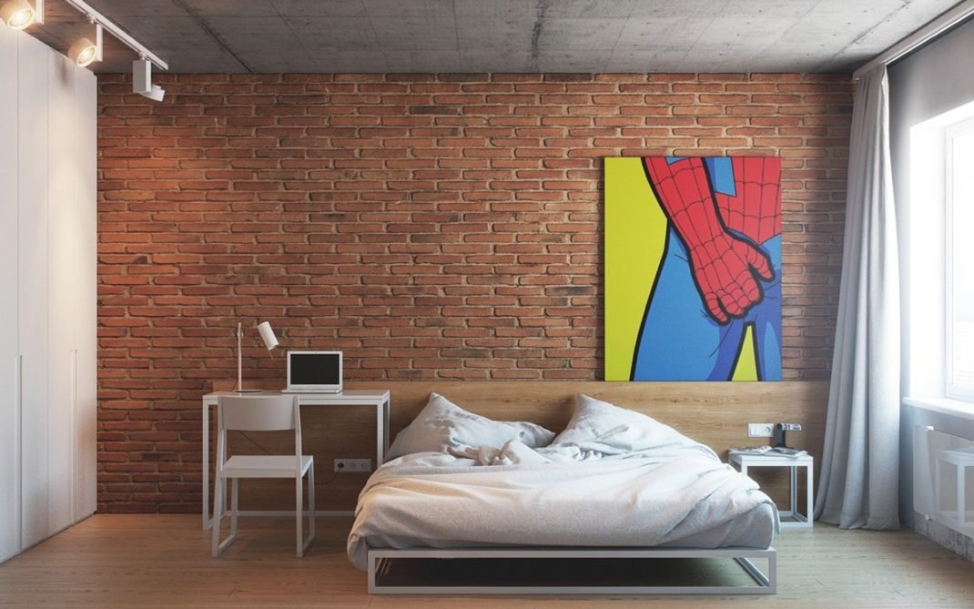 décorer les murs d’une chambre briques apparentes décorer les murs d’une chambre briques apparentes