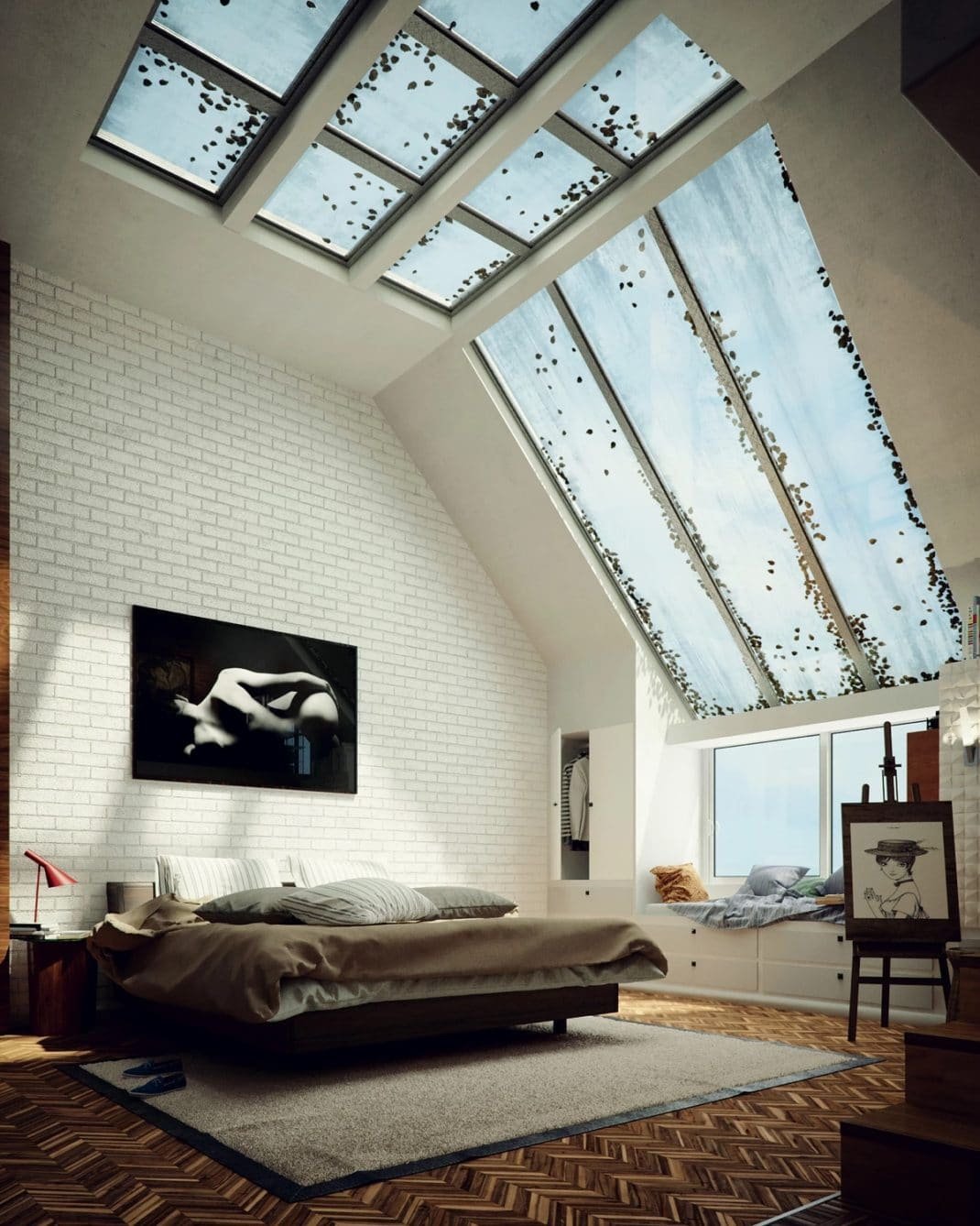 décorer les murs d’une chambre briques apparentes décorer les murs d’une chambre briques apparentes
