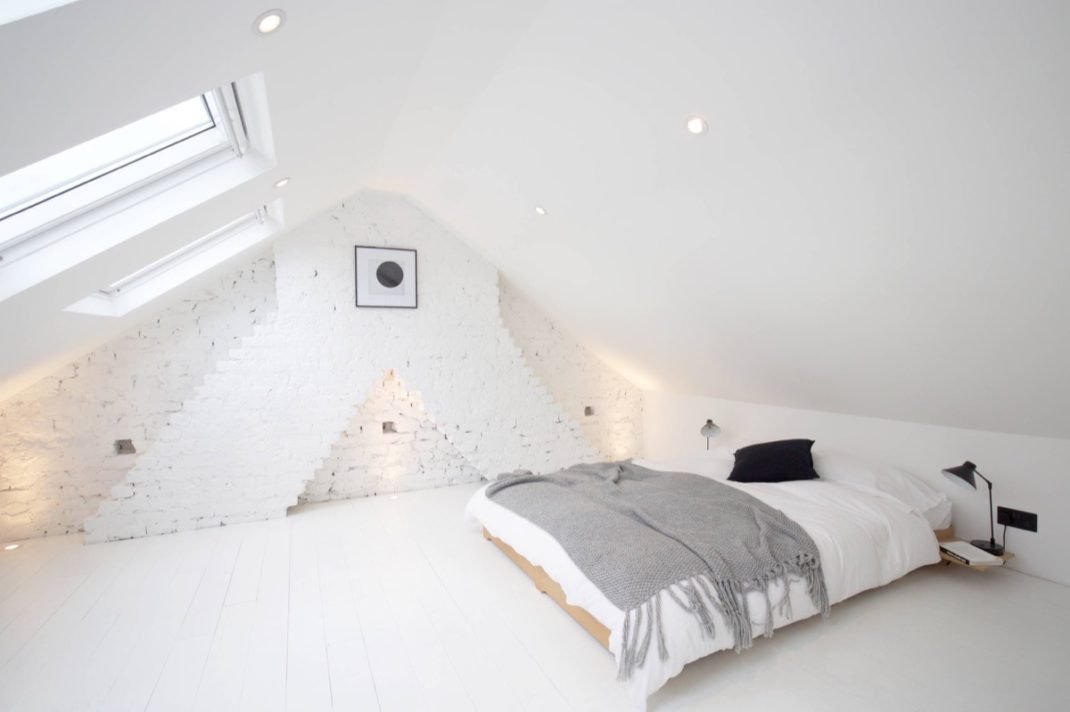 La brique peut a elle seule être la déco d'une chambre et de ses murs La brique peut a elle seule être la déco d'une chambre et de ses murs
