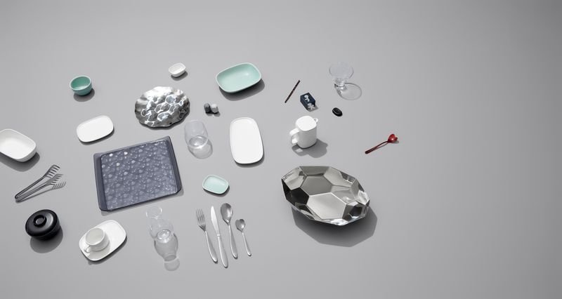 Delta Air Lines Alessi vaisselle avions