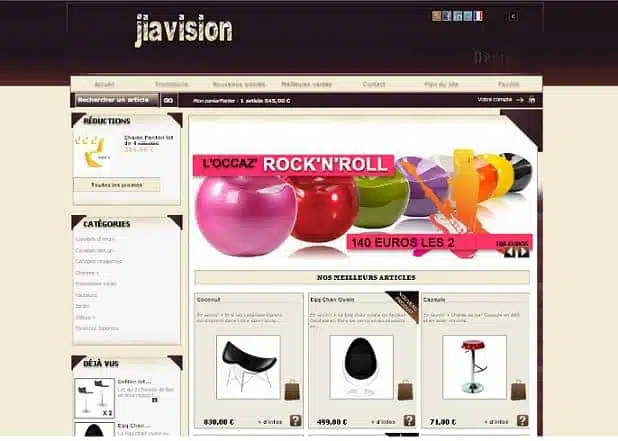 Boutiques déco généralistes - Jiavision