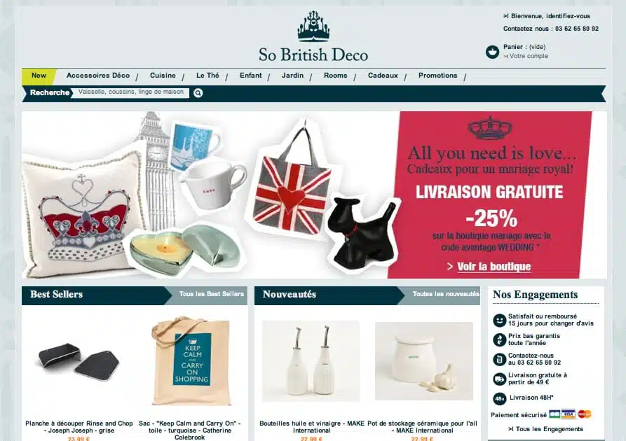 Boutiques déco généralistes - So British Deco