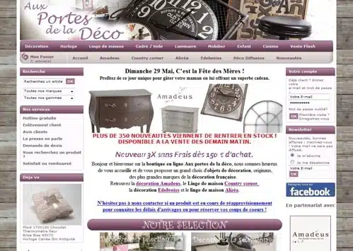 Boutiques déco généralistes - Aux portes de la déco