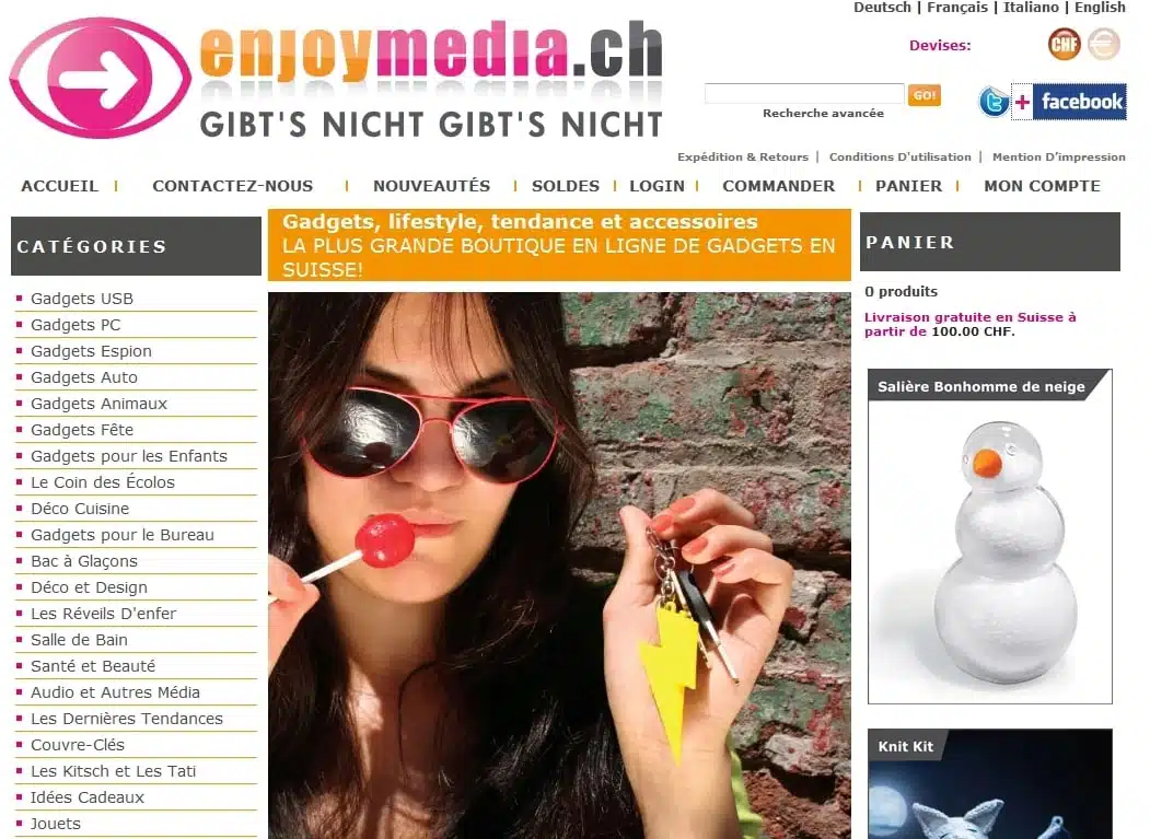 Boutiques déco généralistes - Enjoy Media