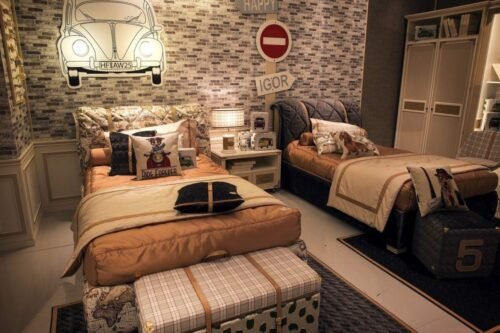 idées de décoration et d'ameublement pour une chambre d’enfant