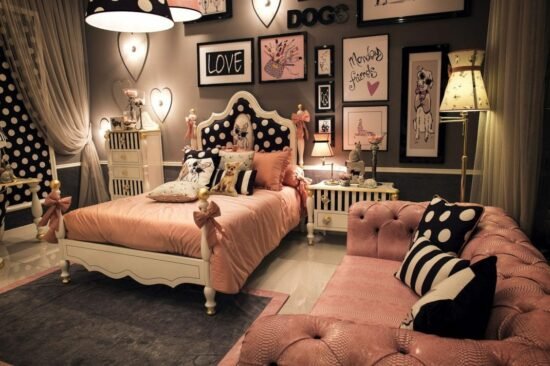 idées de décoration et d'ameublement pour une chambre d’enfant