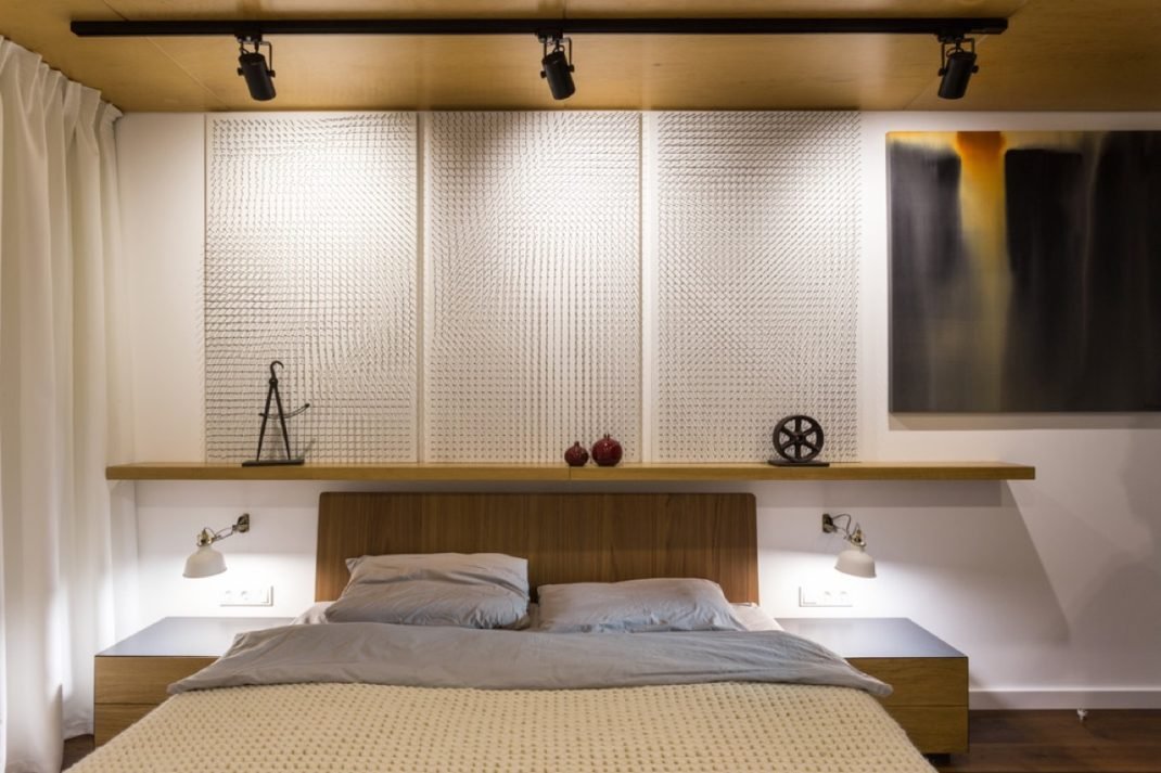 Une chambre à la décoration industrielle doit avec des textures Une chambre à la décoration industrielle doit avec des textures