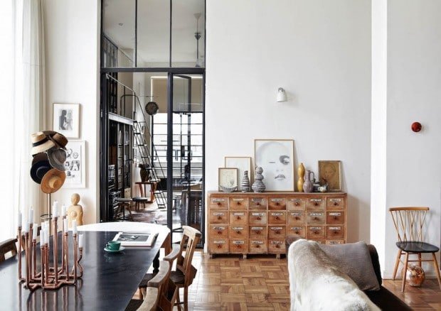 intérieur contemporain moderne