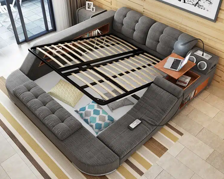 Un lit multifonction plein d'options