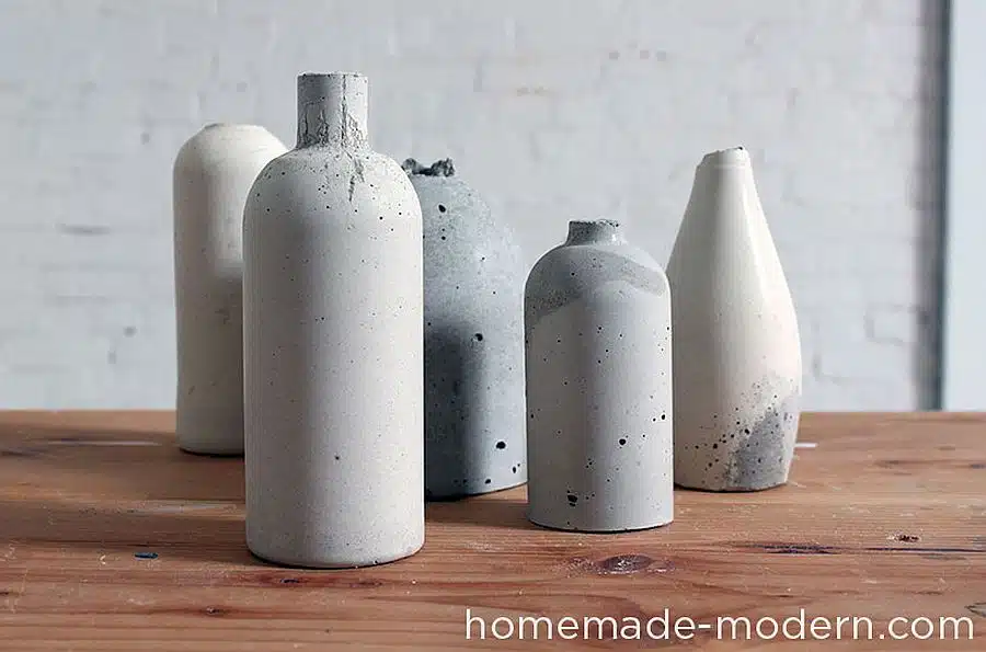 Vases et jardinières en béton Vases et jardinières en béton