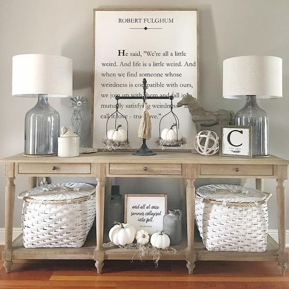 Décorer une console