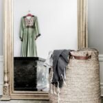 Le style bohémien chic se retrouve aussi dans la salle de bain 
