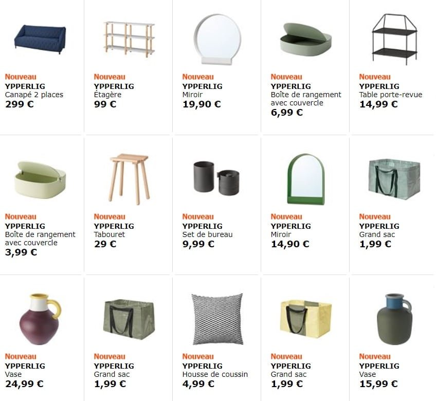 collection Ypperlig – Ca y est la IKEA x Hay
