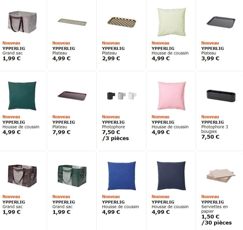 collection Ypperlig – Ca y est la IKEA x Hay