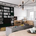 Des touches de couleurs pour renforcer une décoration neutre