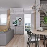 Des touches de couleurs pour renforcer une décoration neutre