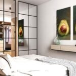 Des touches de couleurs pour renforcer une décoration neutre