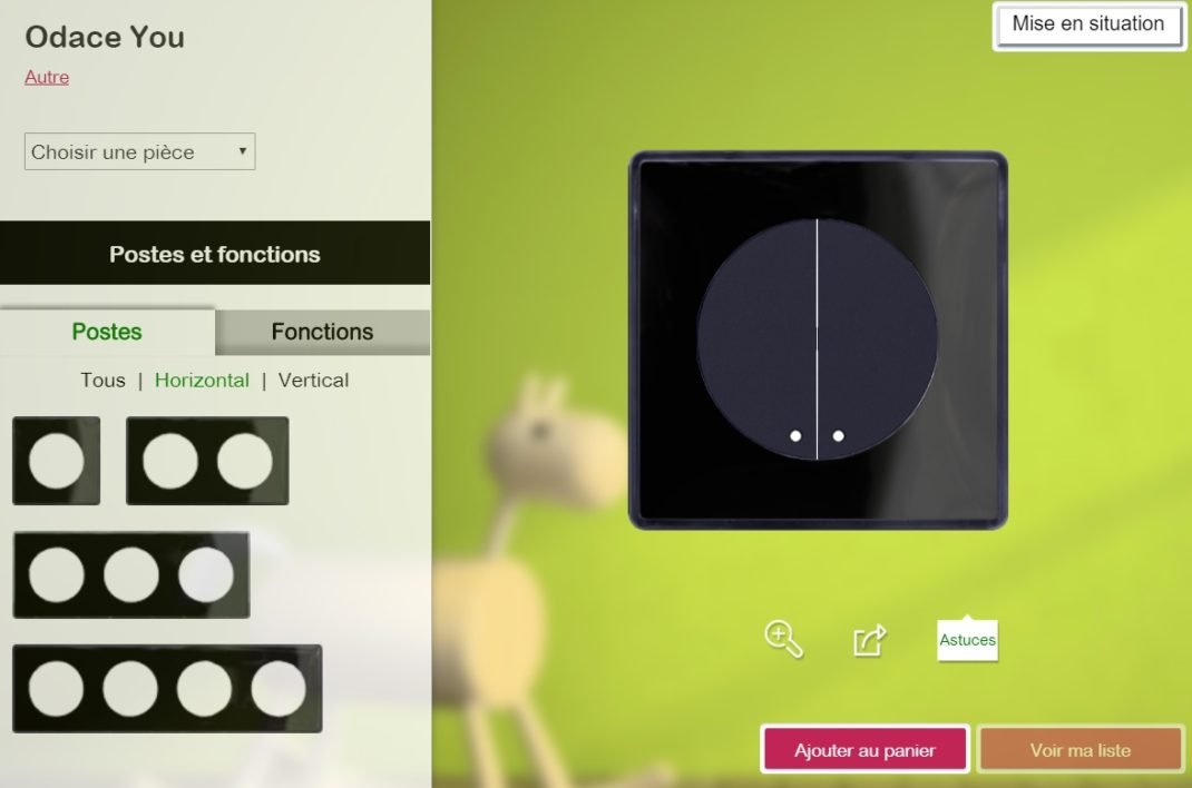 Odace You - Personnalisez sans limites vos prises et interrupteurs