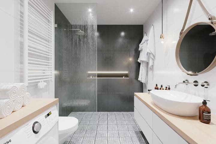 Une garçonnière avec un décoration simple Une garçonnière avec un décoration simple