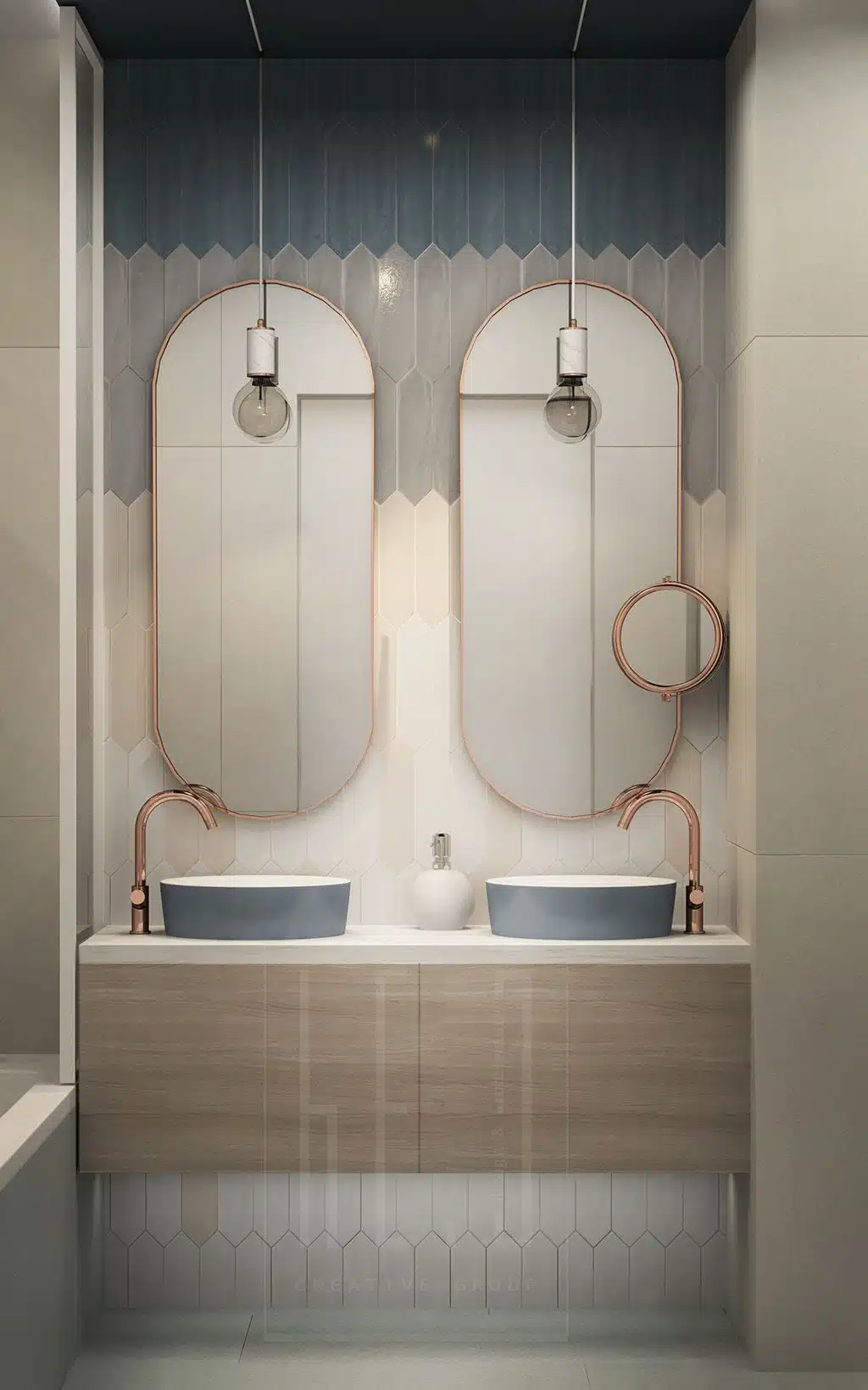 40 idées de salles de bain à double vasques