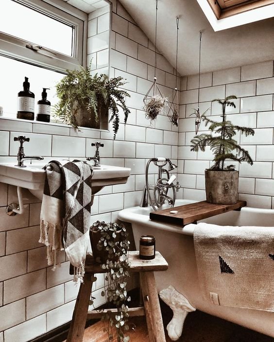 Salle de bain Bohème