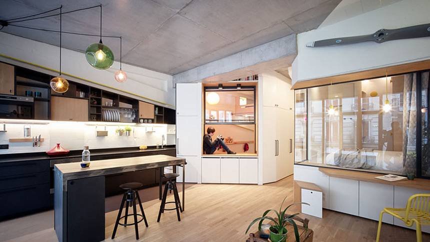 Comment transformer un garage en un magnifique loft
