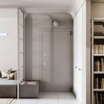 Les couleurs neutres font de cet appartement une oasis de tranquillité